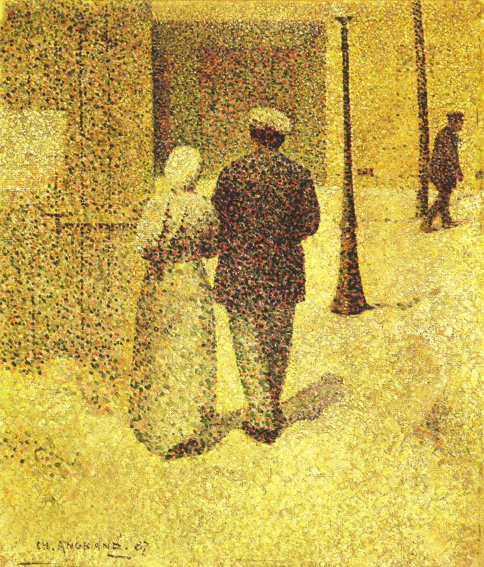  Man and Woman on the Street